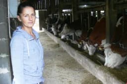 Milena i Goran Erceg godišnje isporuče mljekari 130 hiljada litara mlijeka