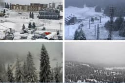 Prvi snijeg zabijelio planine u BiH /FOTO/