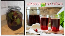 Liker od listova višnje