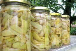 Domaće kisele mahune u tegli /RECEPT/