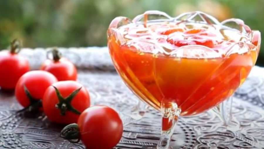 Slatko od čeri paradajza