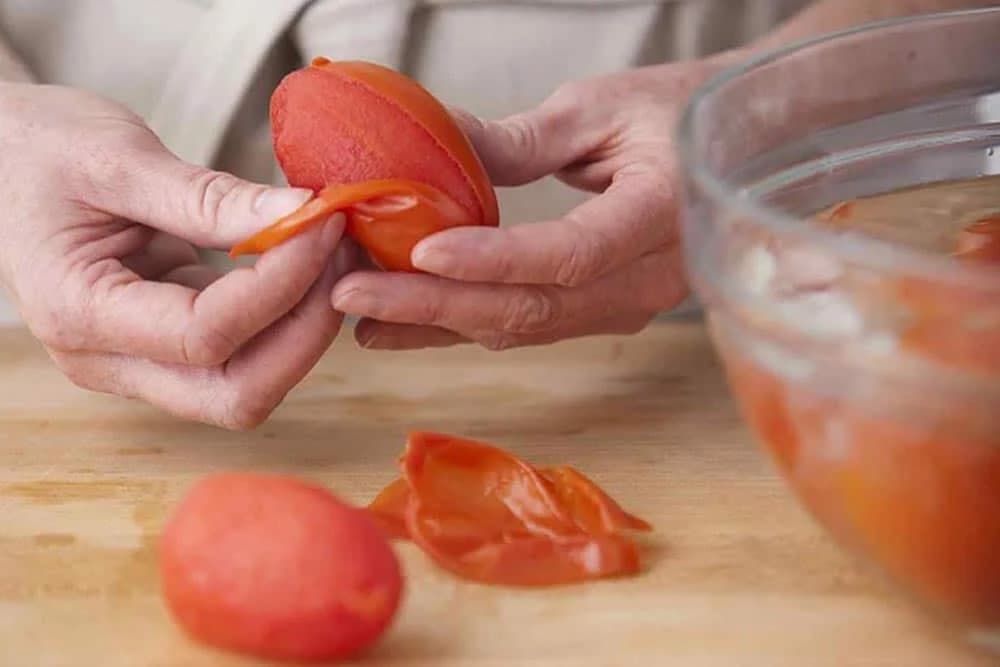 kako oguliti paradajz