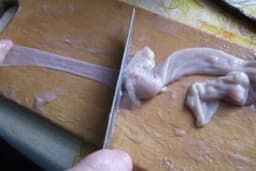 Kako se čiste svinjska crijeva?