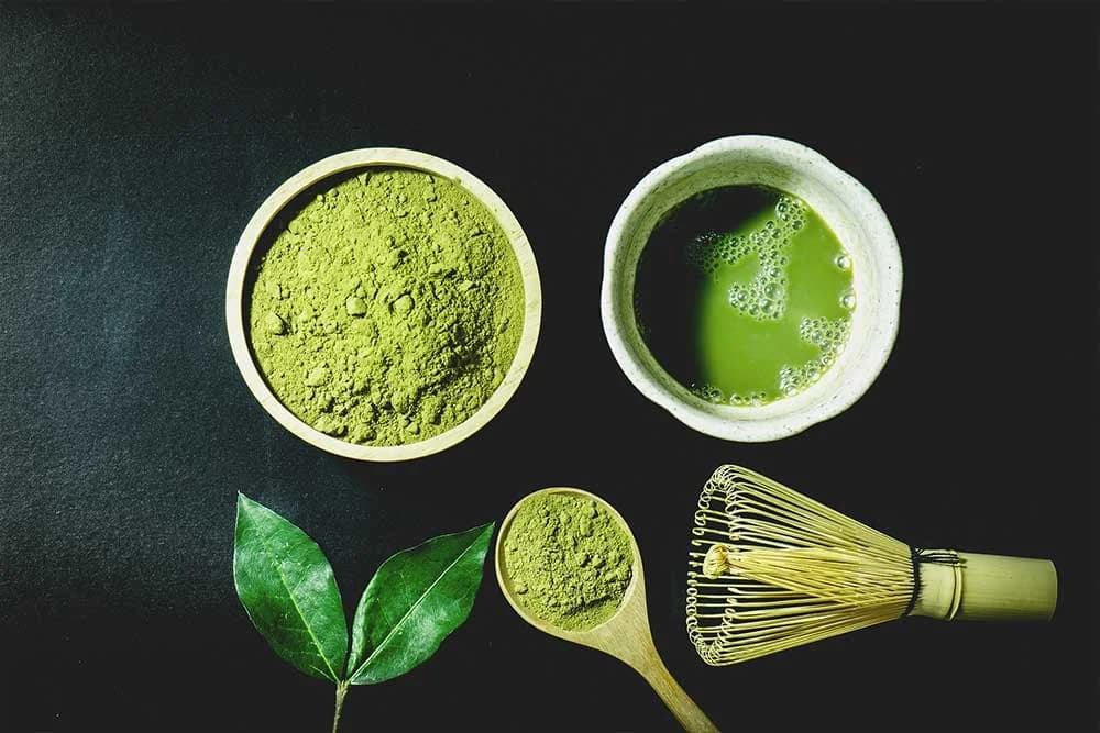 matcha čaj