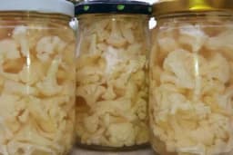 Turšija od karfiola bez sterilizacije