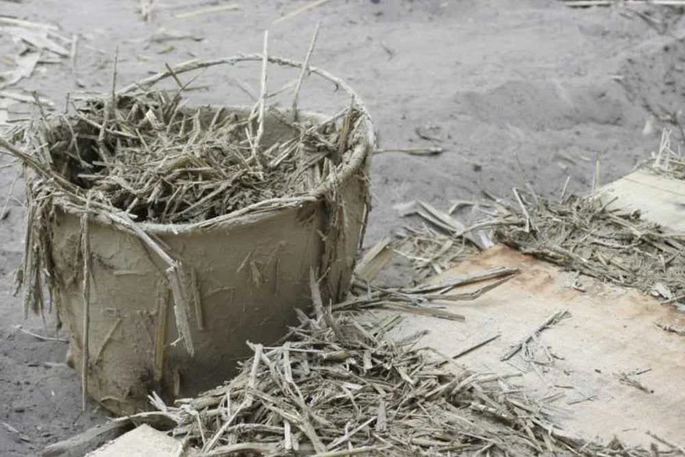 kuća od slame i blata