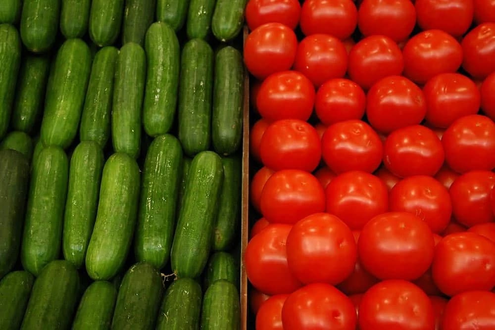 paradajz i krastavac