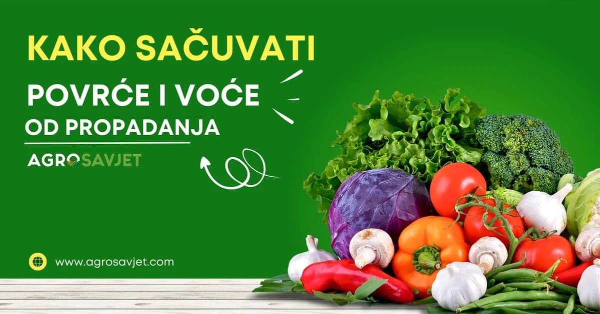 kako sačuvati voće i povrće