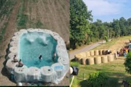 Kreativnost i snalažljivost: Bazen od rolo bala na sred njive - Priče iz Semberije i Obudovca