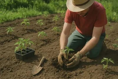 baštenski radovi u maju